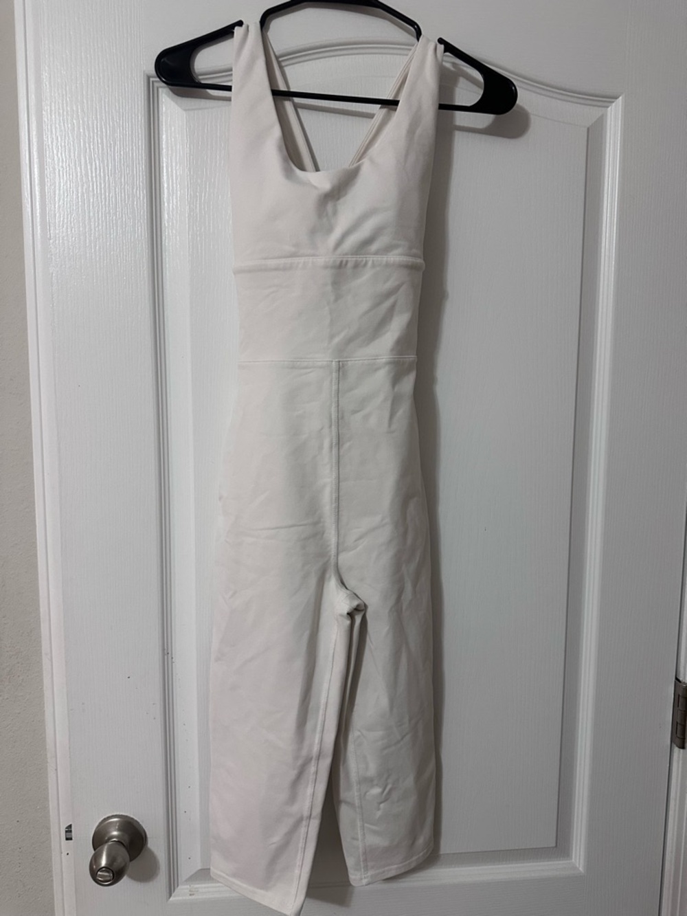 Alo Yoga Airbrush Physique Jumpsuit- white- Size XS